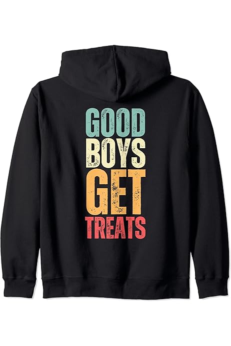 Amazon.com: Good Boys Get Treats Zip Hoodie : Clothing, Shoes \u0026 Jewelry
