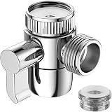 Zotti Tap Diverter M22 x M24 Chrome Faucet Adapter for Sinks Showers Bidet view 1
