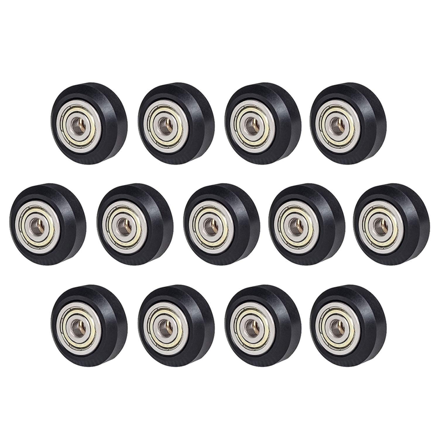 iMetrx 3D Printer Rollers POM pulley Wheels for Creality Ender 3, Ender 3 v2
