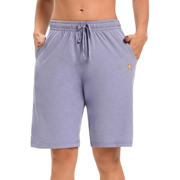 Kafeimali Women's Floral Beach Shorts – Casual Summer Running Yoga Shorts With Drawstring