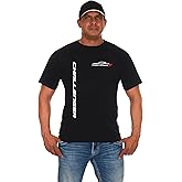 JH Design Men's Dodge Challenger Classic T-Shirt Short Sleeve Black Crew Neck Shirt