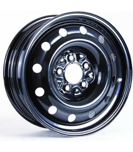 RTX 16x6.5 Steel Wheel - 6 Lug, 6x130 Bolt Pattern, +52 Offset, 84.1mm Hub | Silver Finish Aftermarket Replacement Rim X46660 - View #7