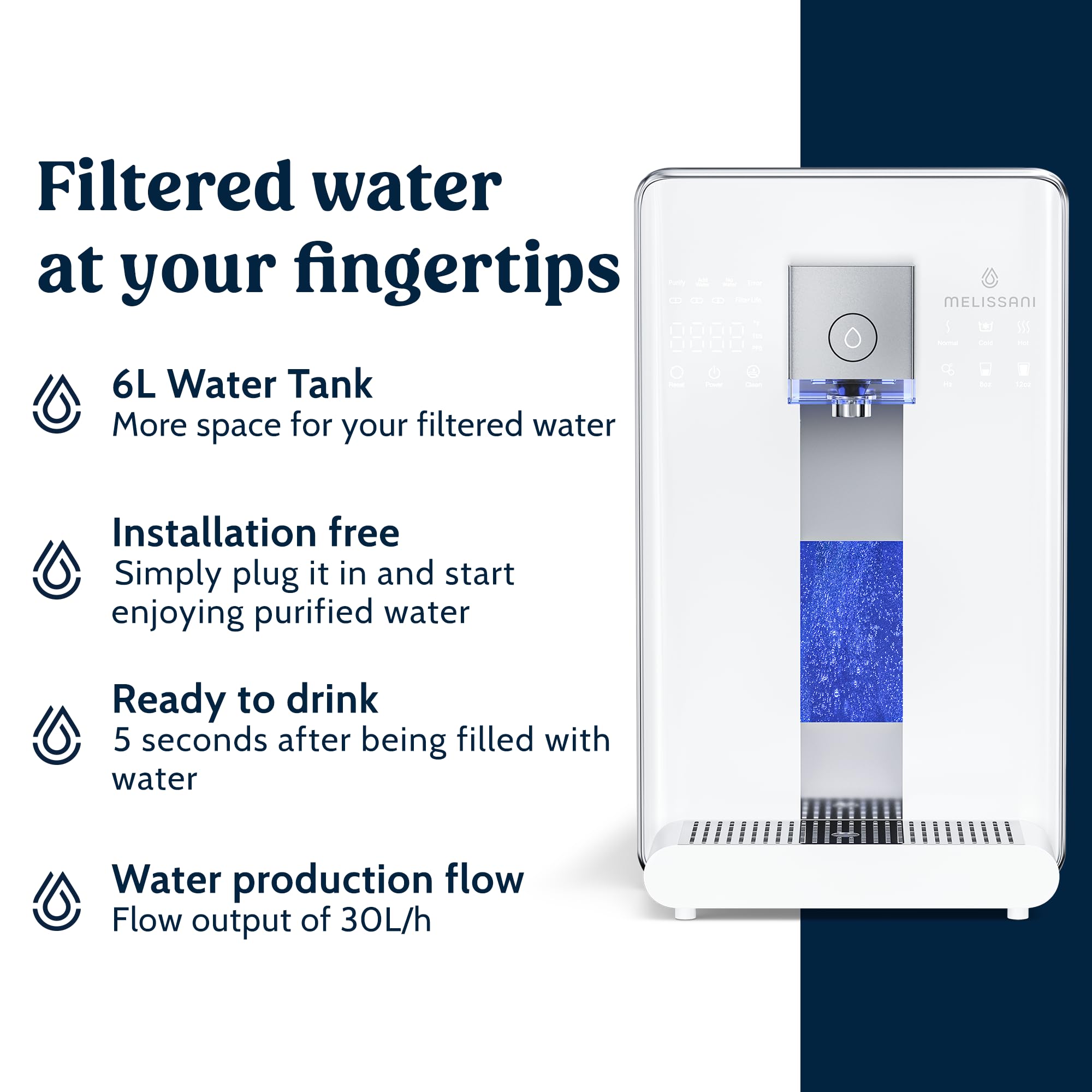 Mua M1 Reverse Osmosis Countertop Water Purifier, Professional Grade 5