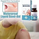 New Skin Liquid Plaster 10ml 2pc Waterproof Breathable Quick-Dry Gel Bandages view 2