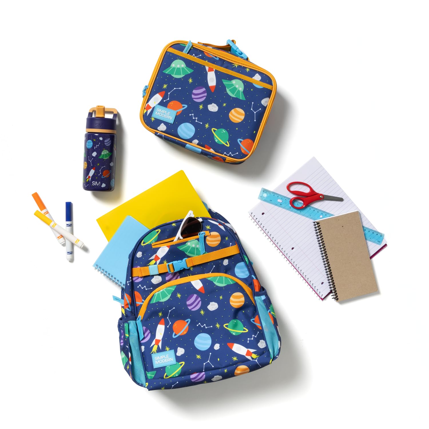 Simple Modern Medium Marvel Toddler Backpack for School Girls and Boys | Kindergarten Elementary Kids Backpack | Fletcher Collection | Kids - 15