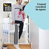 Safety 1st Auto Close Gate Baby Stair Gate 73-80 cm White view 4