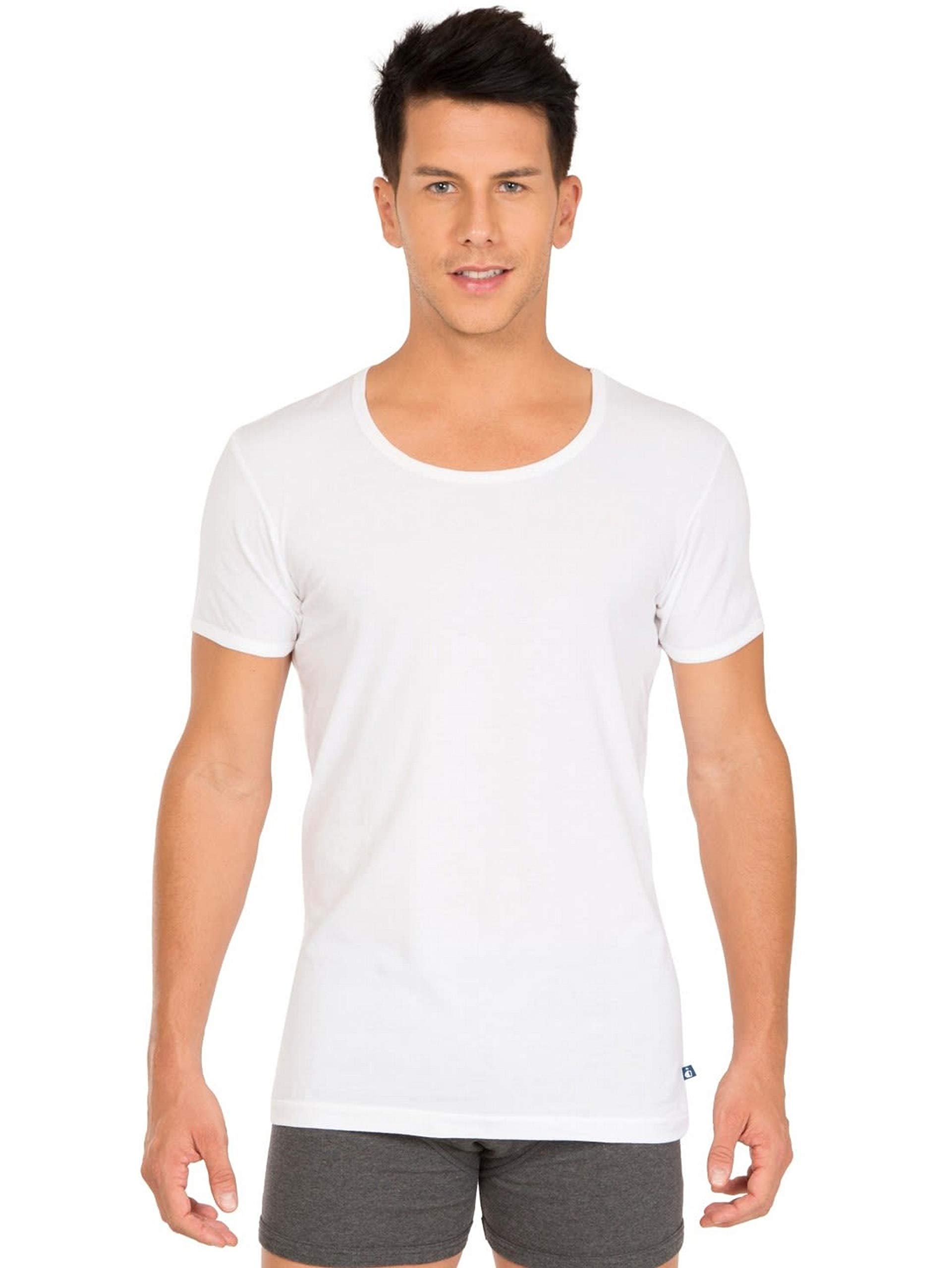 Men's Cotton Undershirt (Pack of 2 