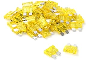 GOODSEN (60Pcs) 20 Amp Standard Car Fuses, 20A Automotive Fuses(ATO/ATC), Blade Fuse for Car/RV/Truck/SUV/Motorcycle/Boat