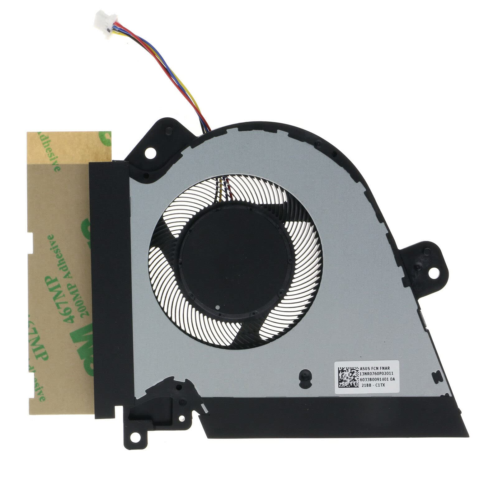 GPU Cooling Fan Replacement Compatible With ASUS TUF Dash F15 FX516 FX516P Air RTX3070 12V 1A