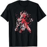 Attack on Titan Season 2 Titan and Eren Flaming AOT Anime T-Shirt