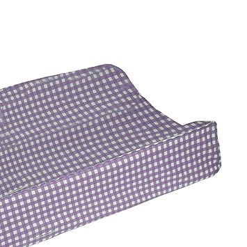 lavender changing pad cover