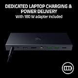 Razer USB 4 Dock 14-Port 40Gbps Dual Display 100W Charging Black view 5