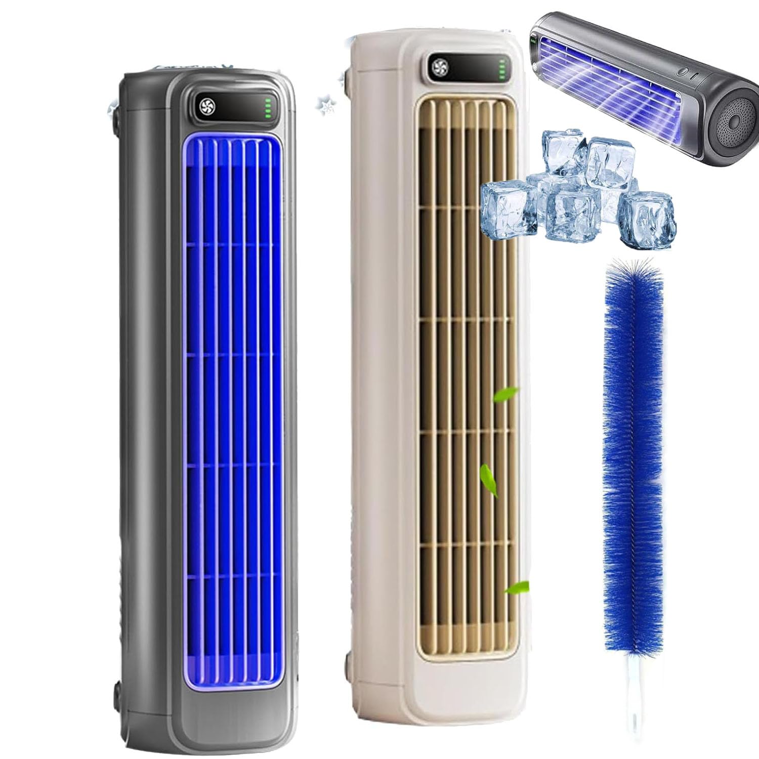 Portable Cool Air Cooler Conditioner, Ac Air Conditioner (1Pc Beige)