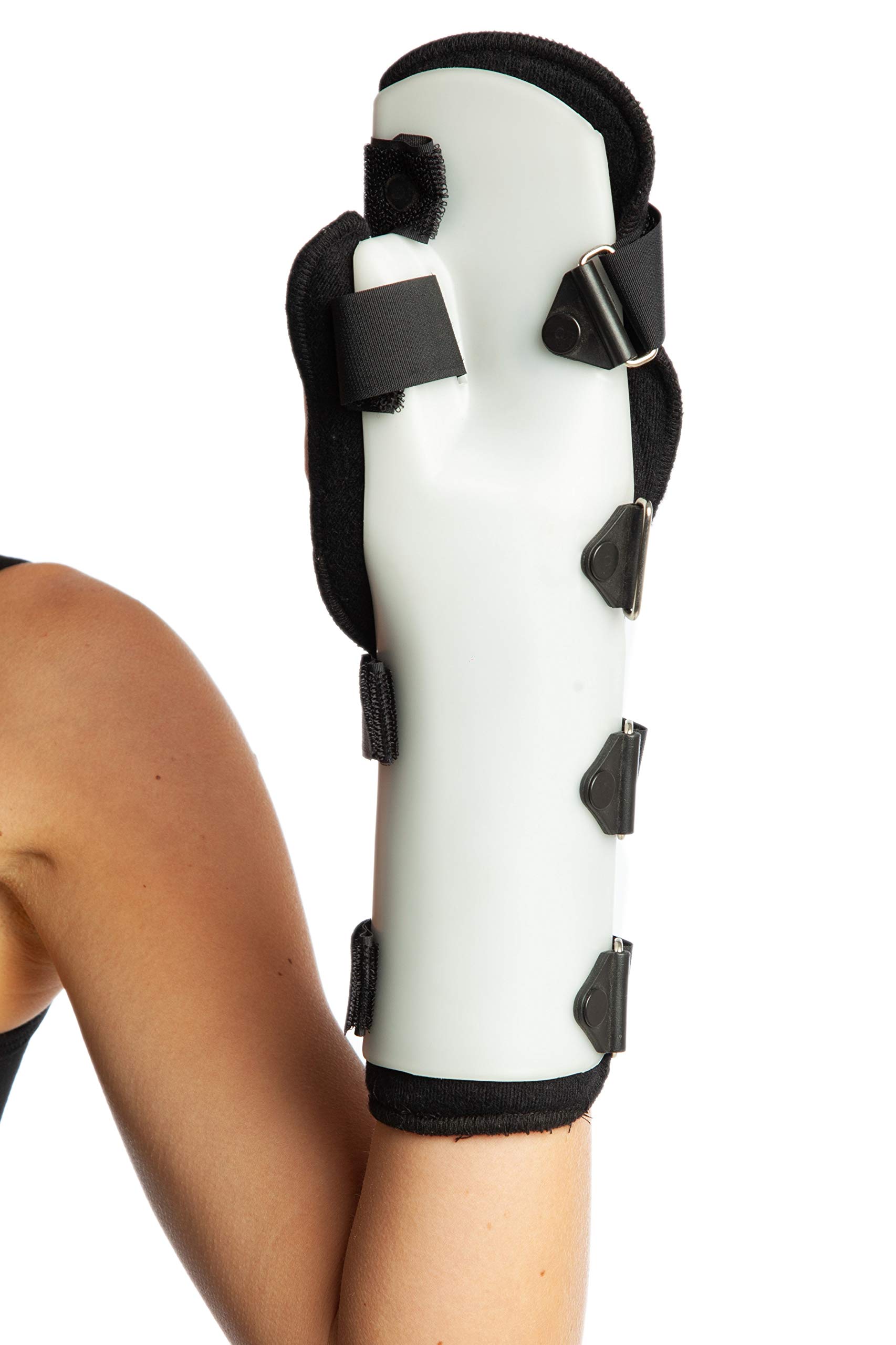 Thermoplastic Thumb and Wrist Splint - Wrist Thumb and Brace - Hand Stabiliser Support - Post Surgery Immobilisation (S, Right)