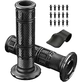 CILOYU 7/8 Handlebar Grips Rubber ATV Handle Grips Replacement for Rancher 350 420 FourTrax 200 300 Recon 250 Sportrax 250EX 300EX 400EX Foreman 400 Artic Cat 250 ATV Quad 4 Wheeler Accessories Parts