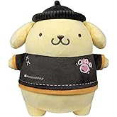 Jazwares Hello Kitty and Friends Series 2, Pompompurin 8-inch Punks Plush - Amazon Exclusive - Officially Licensed Sanrio Product from Ages 6+