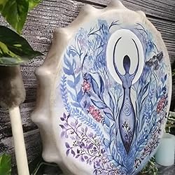 FIRLAR Shaman Drum,10 Inch Hand Drum With Drum
