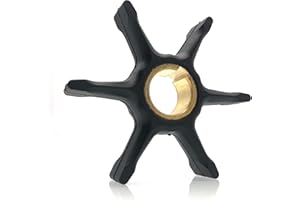KUNOANZ 0775521 0378891 18-3006 Water Pump Impeller For Evinrude Johnson 25 28 30 33 35 40 HP Outboard Sierra 775521 378891 25HP 28HP 30HP 33HP 35HP 40HP