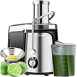 POTANE Juicer Machine, Titanium Enhanced Filter, EMGEL 8830 Motor, Easy Clean Centrifugal Juicing Machine, Large Feed Chute,