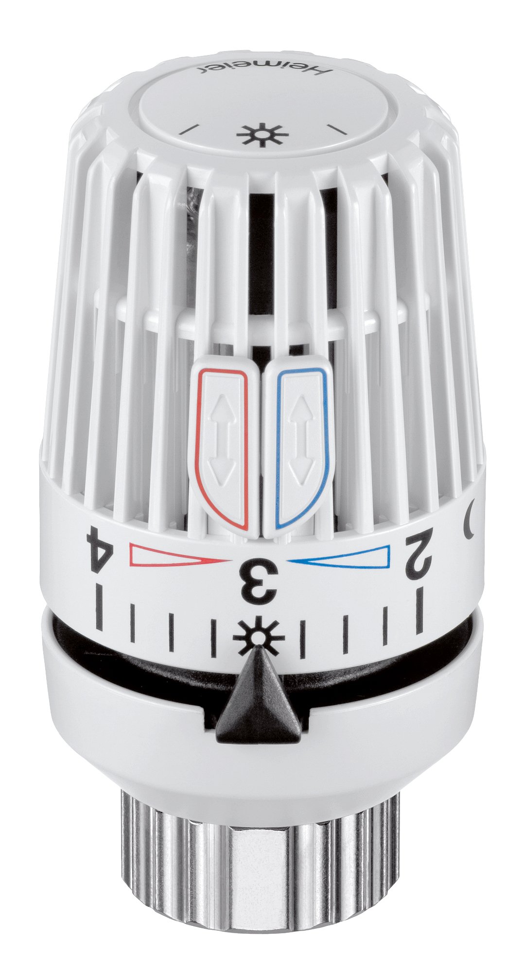 Heimeier Thermostatic Head K for Danfoss RA, 9710-24.500, White, HVAC Control Thermostat