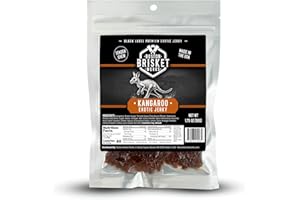 KANGAROO JERKY – 100% Kangaroo Meat - Exotic Wild Game Snack
