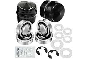 9040H Front Wheel Bushing to Bearing Conversion Kit Compatible with Craftsman, Poulan, Husqvarna, Jonsered, Murray Lawn Mower