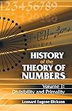 History of the Theory of Numbers, Volume I: Divisibility and Primality (Dover Books on Mathematics)