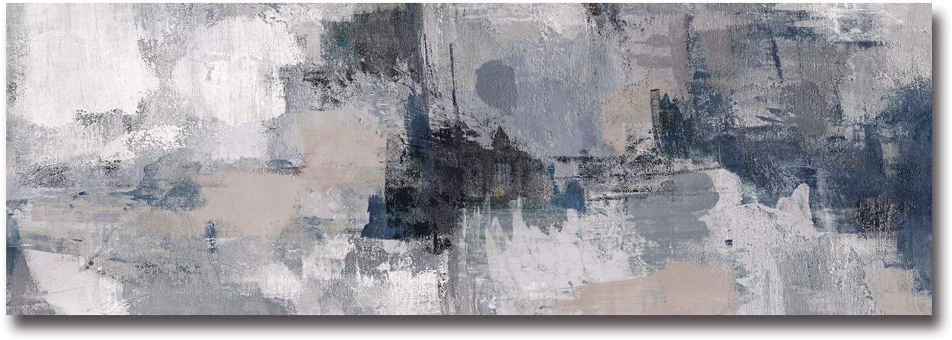 Frameless Canvas Painting Giclee Print Abstract Gray Canvas Print Painting Art Print Painting Art Suitable For Living Room Bedroom Wall Art Painting 60x180cm