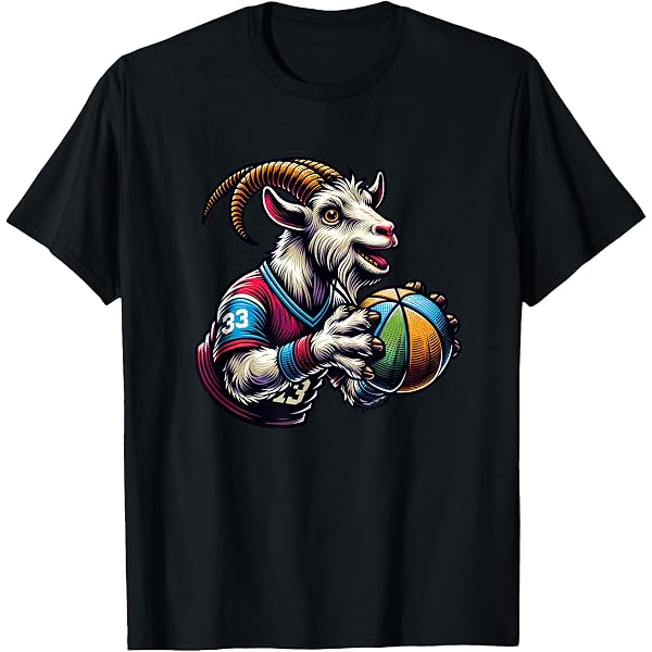 Amazon.com: Unique Goat Volleyball Player Team Spirit Art T-Shirt