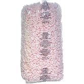Bubblefast! 3.5 cu. ft. (22.5 Gallons) Pink Anti-Static Packing Peanuts Popcorn