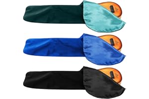 Mindsoft 3 Pcs 4/4 Full Size Violin Blanket Premium Satin Velvet Fabric, Three Colors Violin Dust Cover Suitable for Travel Home Practice Outdoor Christmas Gift for Violinists