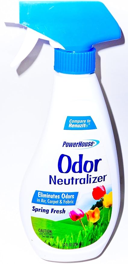 Amazon Com Powerhouse Odor Neutralizer Spring Fresh Scent 13 Oz Home Kitchen