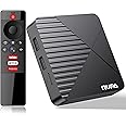 RUPA Android TV Box 13.0, 2025 Android Box 2GB RAM 16GB ROM Support Dual-WiFi 2.4G/5.8G WIFI6 3D 8K HDR10+ BT5.0 with Voice Remote Control