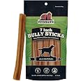 Redbarn 7" Bully Sticks 100% Natural, Long Lasting, Rawhide Free, 6 Count | Beef Dog Chew for Small Dogs to Large Dogs - Sing