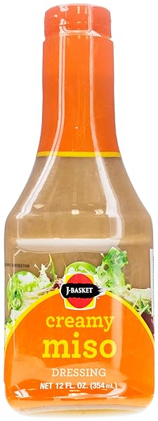 J-BASKET MISO DRESSING – CREAMY, 12 FL OZ