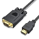 BENFEI HDMI to VGA 6 Feet Cable, Uni-Directional
