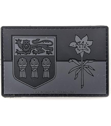 Morale Patches Saskatchewan Flag PVC Morale Patch - 2x3 Inch Waterproof ...