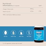 Metagenics Eskimo-3 Fish Oil 105 Mini Capsules EPA DHA Brain Vision Heart view 2