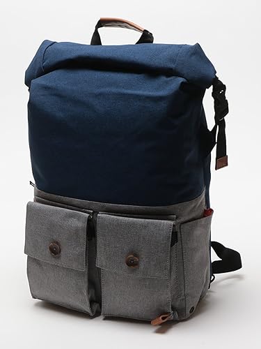 Amazon ピーケージー Pkg たたみ込み バックパック ブルー Pkg タウンリュック ビジネスリュック