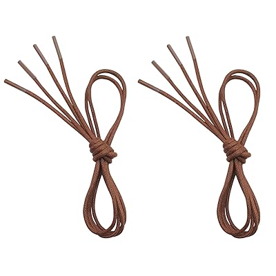 VSUDO Waxed Round Dress Shoelaces, 18 Thick Cameroon Ubuy