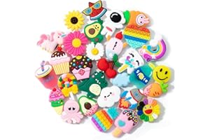Mr. Pen- Different Charms, 30, 50, 60 Pcs, PVC Random Decoration Charms for Decoration
