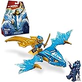 LEGO NINJAGO NYA’s Rising Dragon Strike Toy, Ninja Action Figure Playset with NYA Minifigure, Building Ninja Battle Set for Kids, Gift Idea for Boys and Girls Ages 6 Years Old and Up, 71802