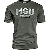 Blue 84 NCAA Unisex-Adult NCAA Officially Licensed T-Shirt Team Color Dyed Ringspun Vintage