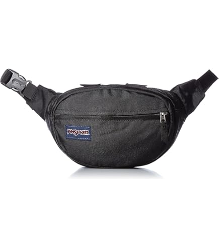 Amazon.com | JanSport, Fifth Ave Fanny Pack, O.S. (A Black (Noir