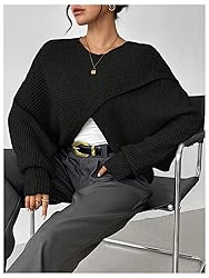 Verdusa Women's Lightweight Asymmetrical Wrap