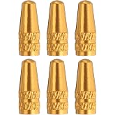 HARFINGTON Bike Valve Caps Anodized Aluminum Road Bicycle Air Tire Valve Caps Dust Caps for MTB Road Racing
