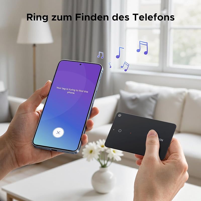 FineTrack Slim S Tracker Kompatibel mit Samsung SmartThings