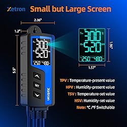 Xetron Temperature and Humidity Controller 110V 10A