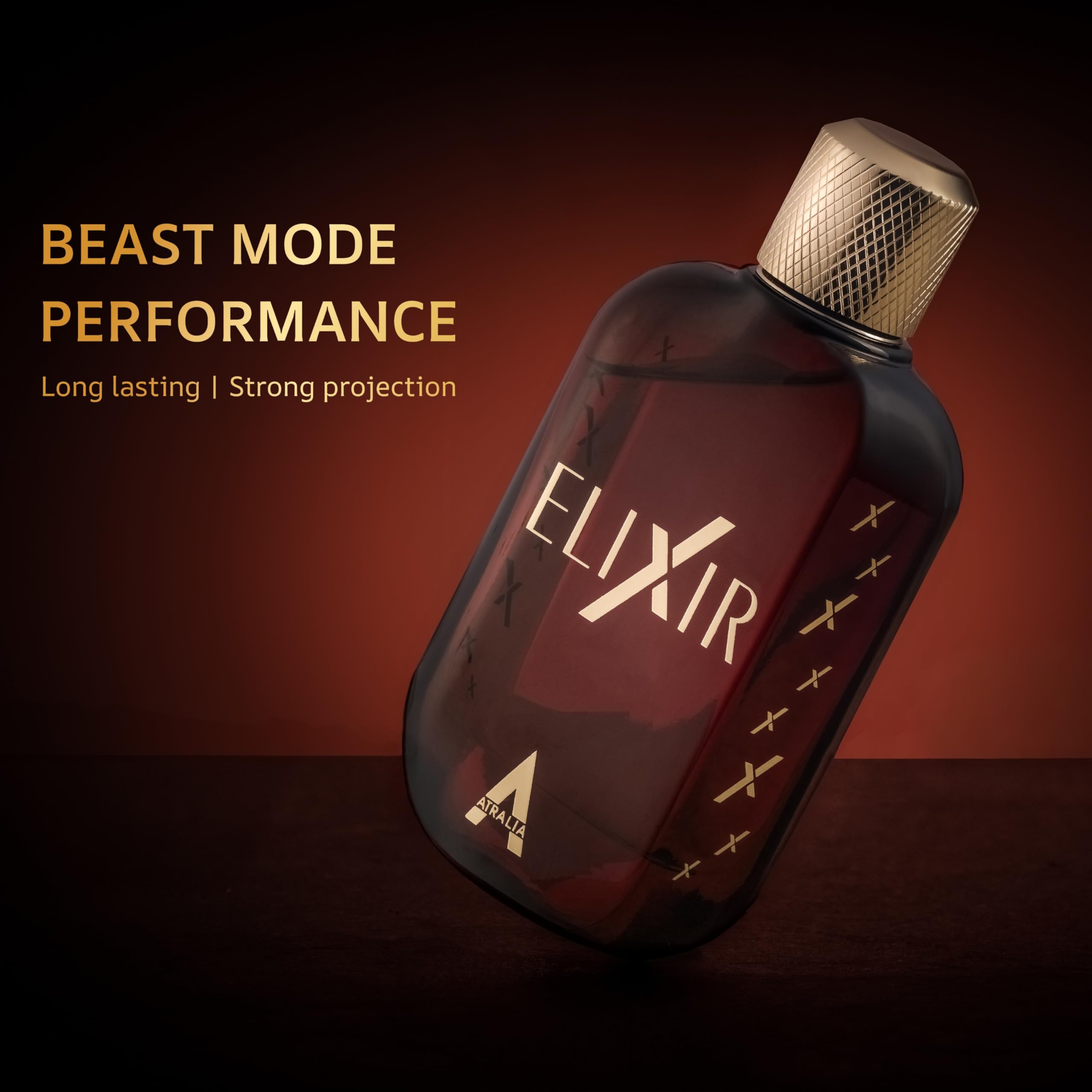 Atralia Elixir Eau de Parfum 100ML | Fresh Amber Woody Perfume for Men | Long Lasting Fragrance with Mint, Lavender, Bergamot, Amber & Vanilla