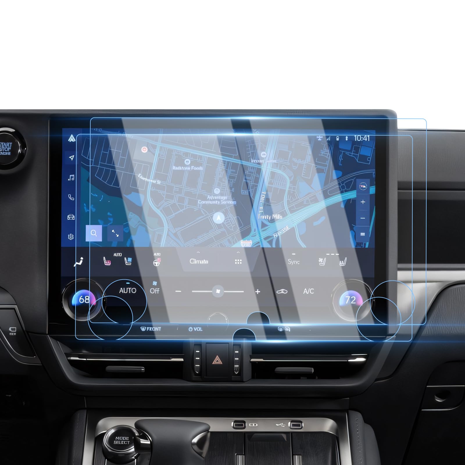 Photo 1 of [Upgrade] 2 Pack 2024 2025 Lexus GX 550 14-Inch Screen Protector [No Glare & Fingerprint] for 9H Hardness Touchscreen Tempered Glass Ultra Clear Screen Cover